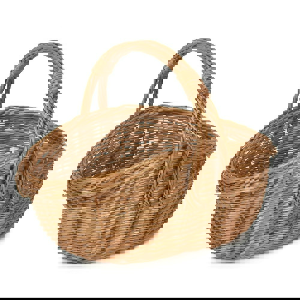 Cookery Wicker Shopper Basket