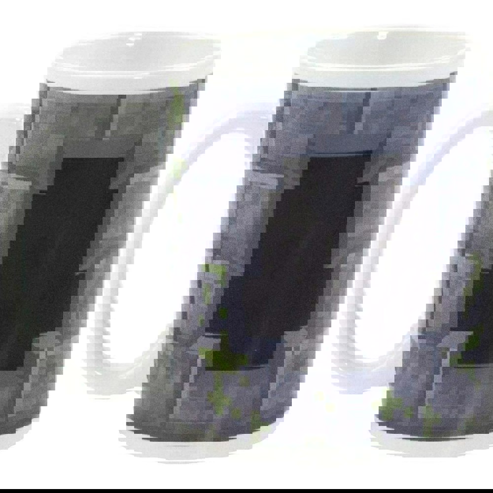 Minecraft Creeper Heat Changing Mug - Grey/Green