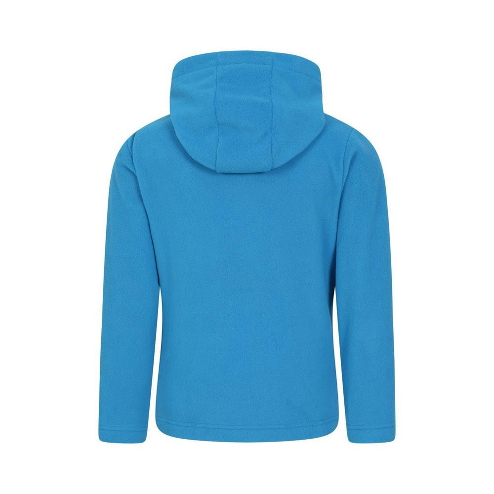 Mountain Warehouse Childrens/Kids Camber Full Zip Hoodie - Cobalt