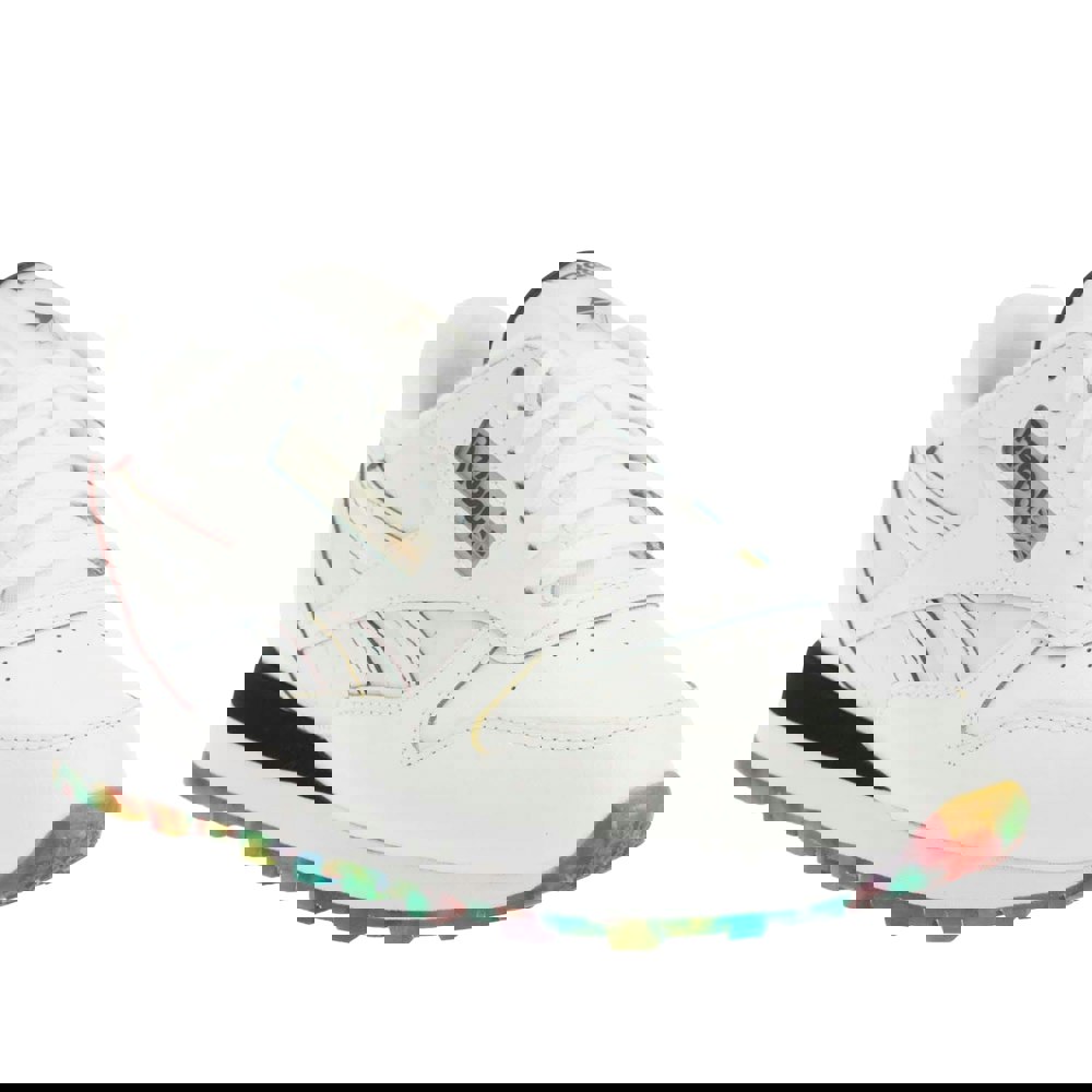 Reebok Classic Leather Trainers - White/Black