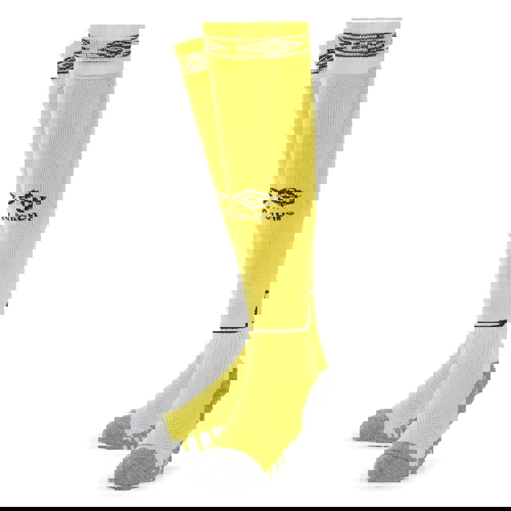 Umbro Childrens/Kids Diamond Football Socks - Yellow/Black