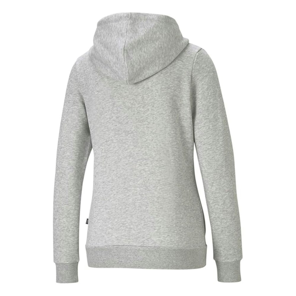 Puma Women's Logo Full Zip Hoodie - Grey