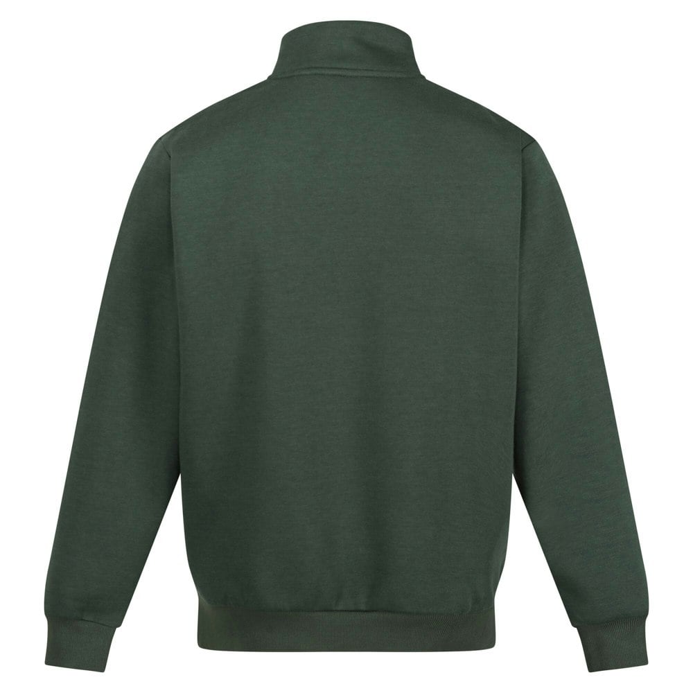 Regatta Mens Pro Quarter Zip Sweatshirt - Dark Green
