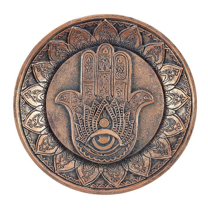 Serano Hand of Hamsa Incense Holder Plate