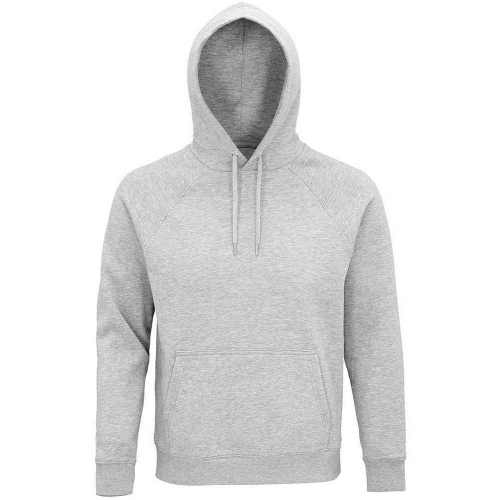 SOLS Unisex Adult Stellar Organic Hoodie - Grey Marl - Grey Marl - 80% Organic Cotton/20% Recycled Polyester