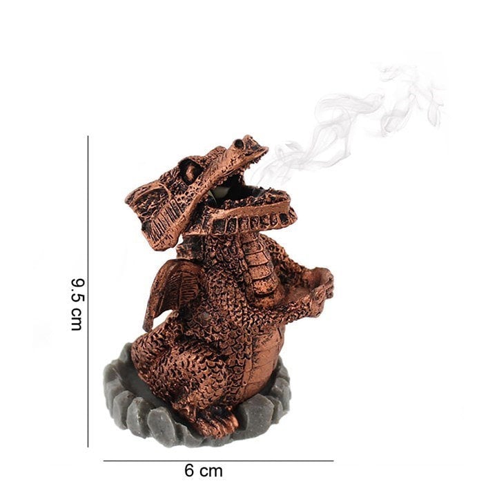Serano Red Dragon Incense Cone Holder