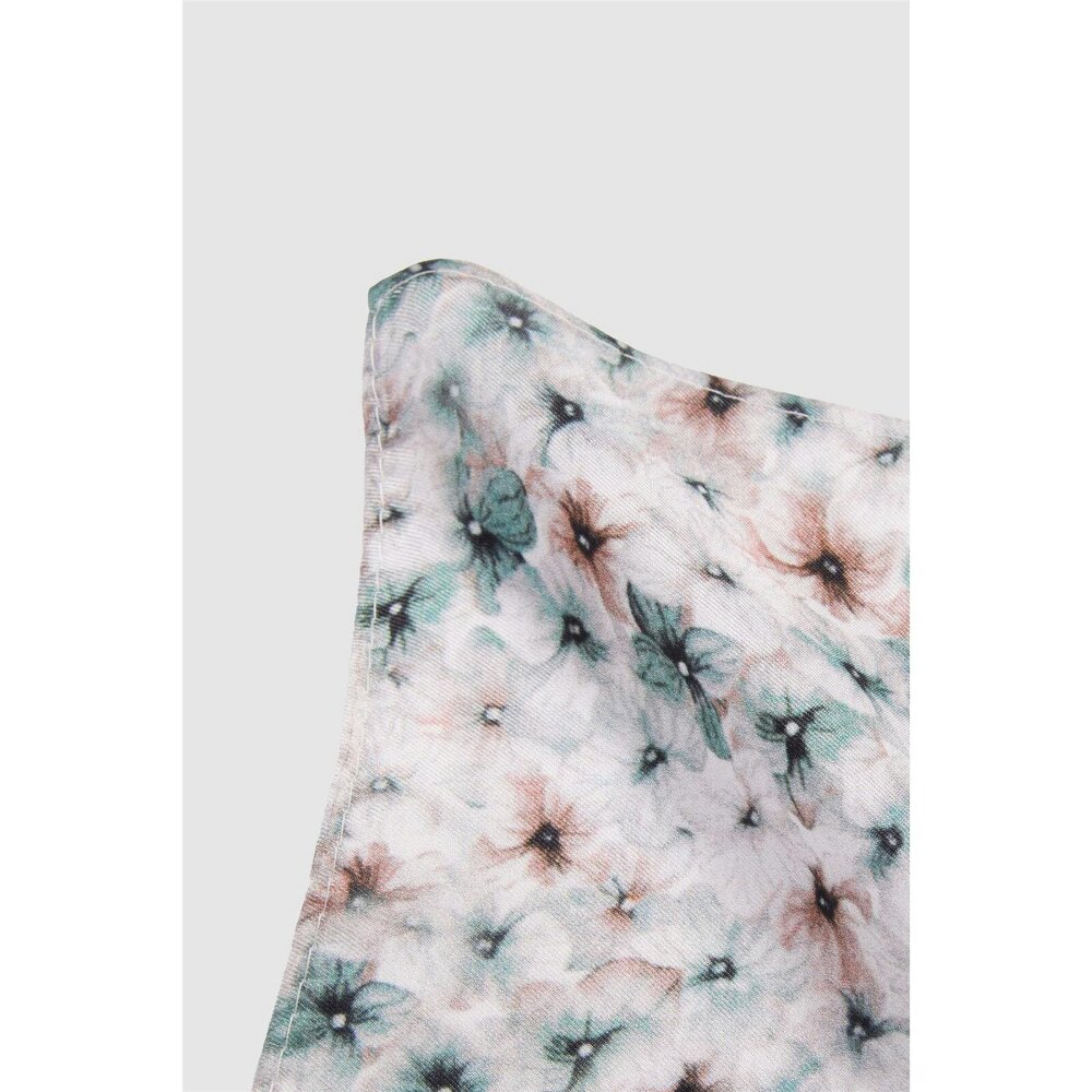 Alexandre Silver Alexandre Multi Coloured Floral Pocket Square