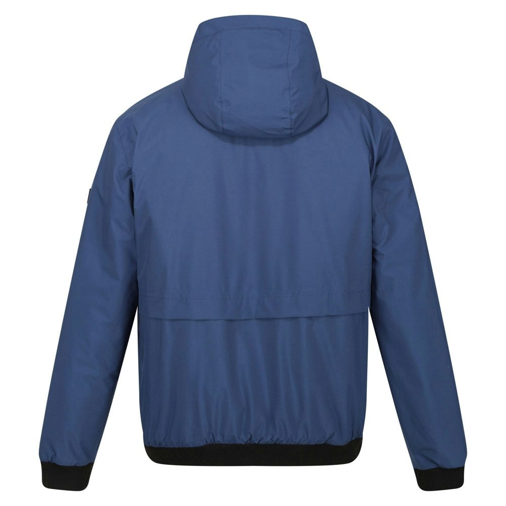 Regatta Mens Renly Hooded Waterproof Jacket - Admiral Blue