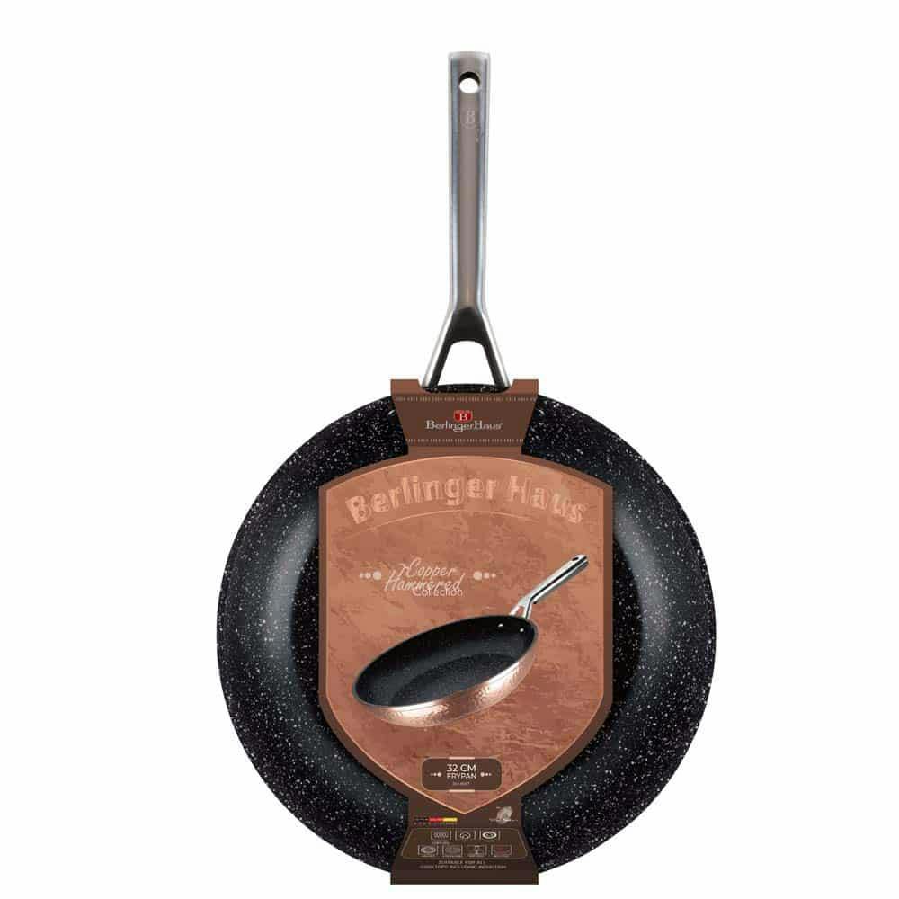Berlinger Haus Frypan, 32 cm Berlinger Haus BH8017 Hammered Copper