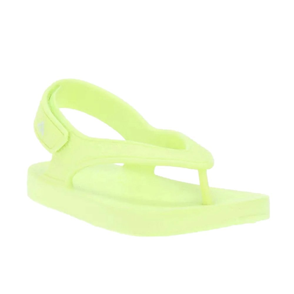 FitFlop Girls iQushion Backstrap Ergonomic Flip Flops - Yellow