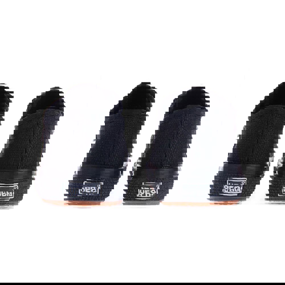 Superga Childrens 2750 Jstrap Trainers - Black
