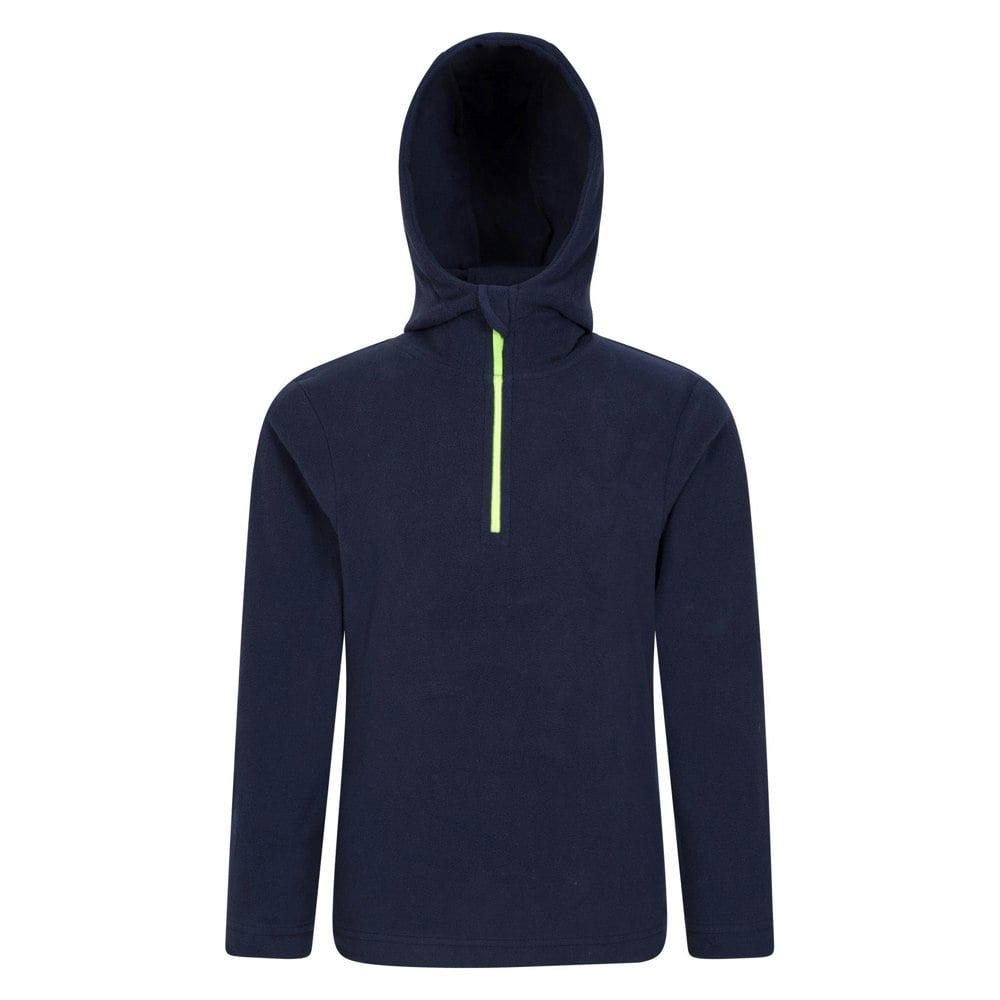 Mountain Warehouse Kids Camber II Fleece Hoodie - Navy