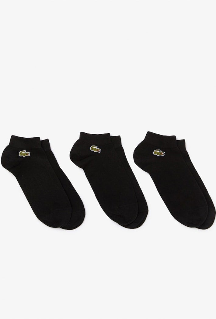 Lacoste Men's Pack of 3 Pairs of Low Sport Trainer Socks