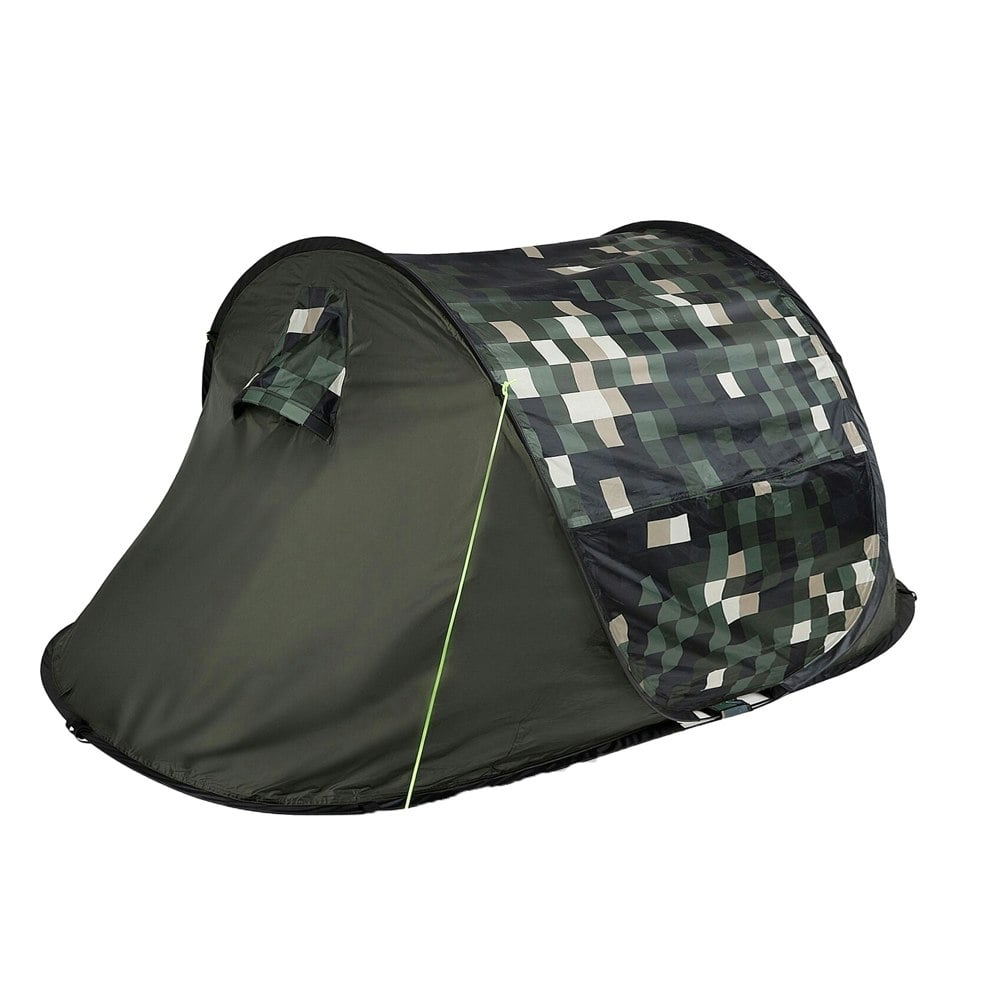 Regatta Malawi Pixelated 2 Person Pop-Up Tent - Multicoloured