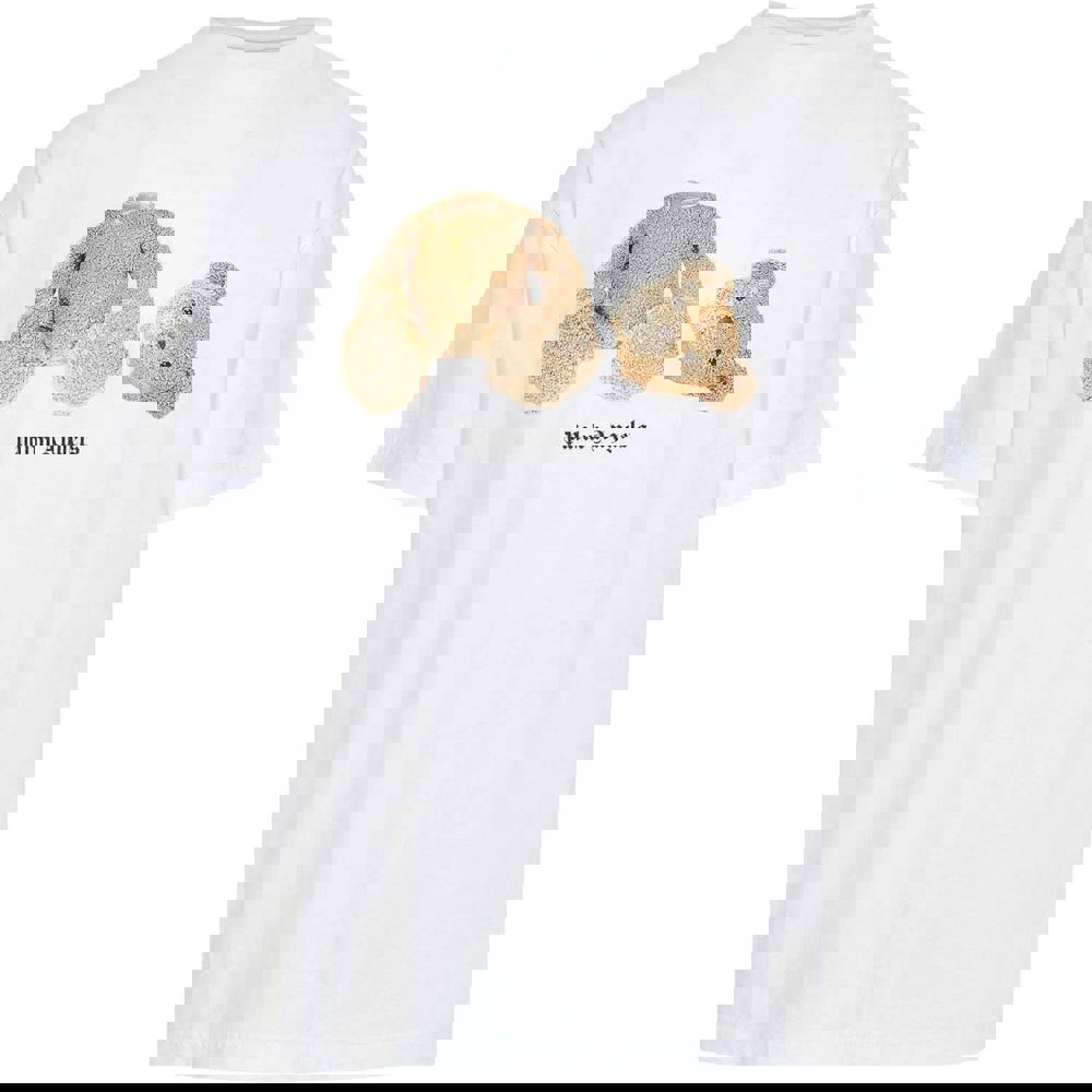 Palm Angels Kill The Bear White T-Shirt XXS