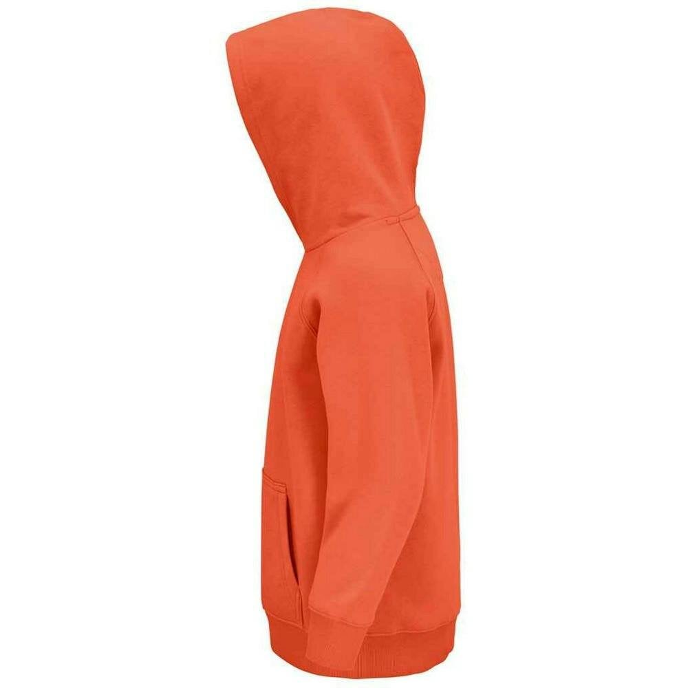SOLS Childrens/Kids Stellar Organic Hoodie - Burnt Orange