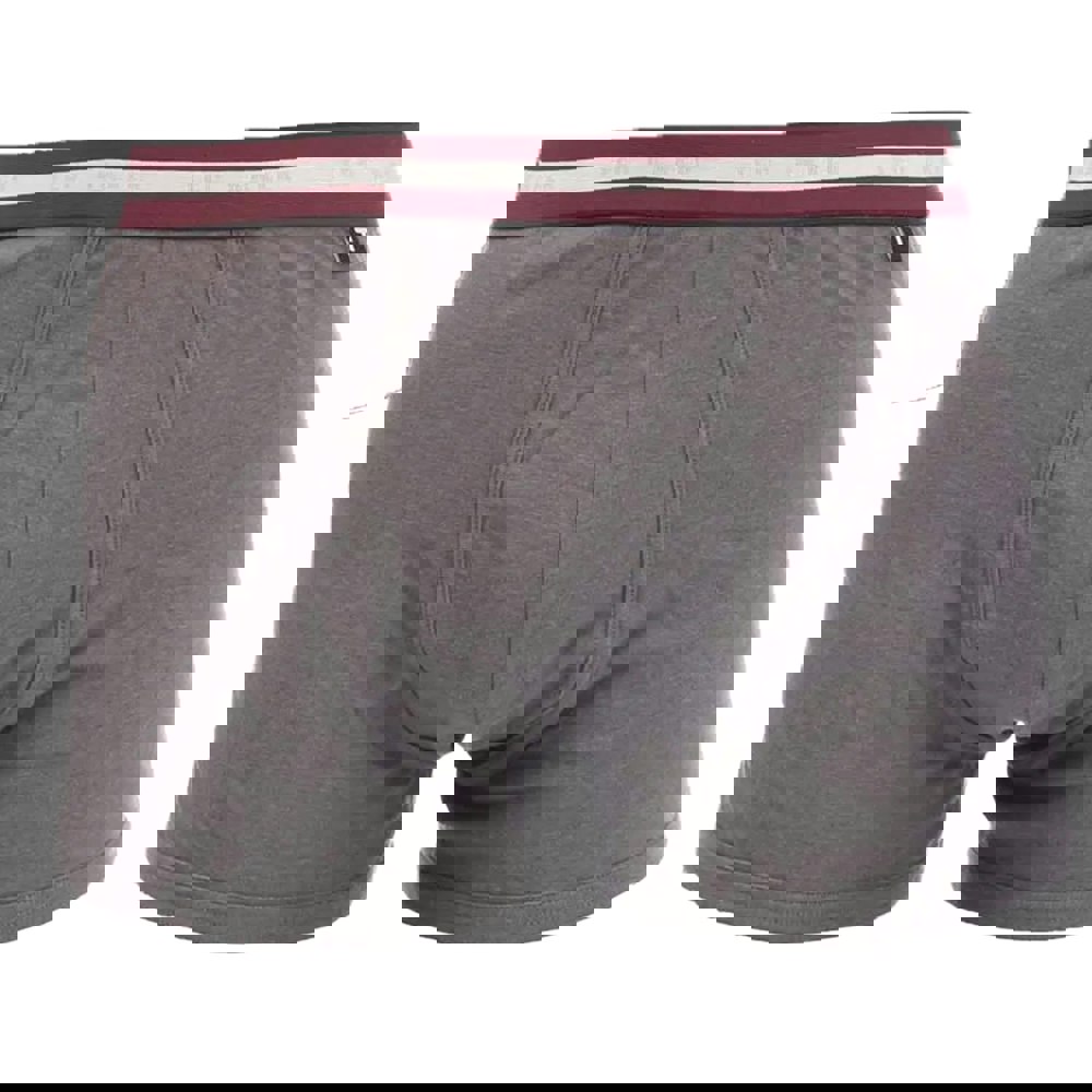 Ted Baker Mens Cotton Boxer Shorts (Pack of 3) - Black/Grey/Maroon