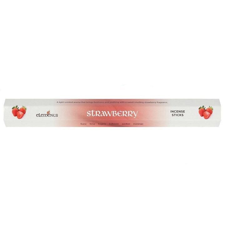 Serano Set of 6 Packets of Elements Strawberry Incense Sticks