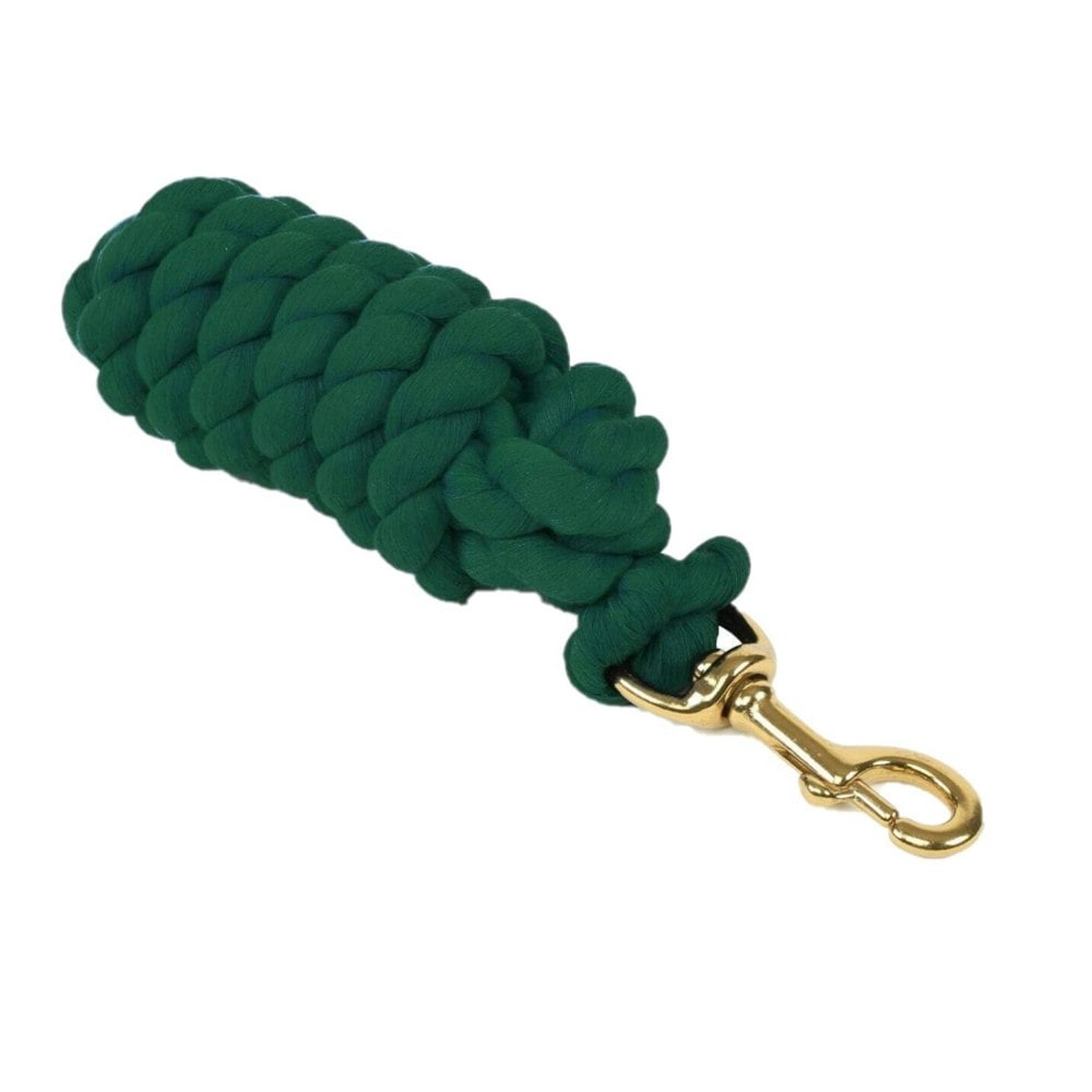 Shires Horse Lead Rope - Bottle Green