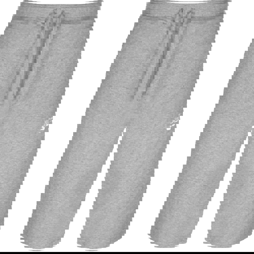 Nike Branded Swoosh Logo Grey Shorts S