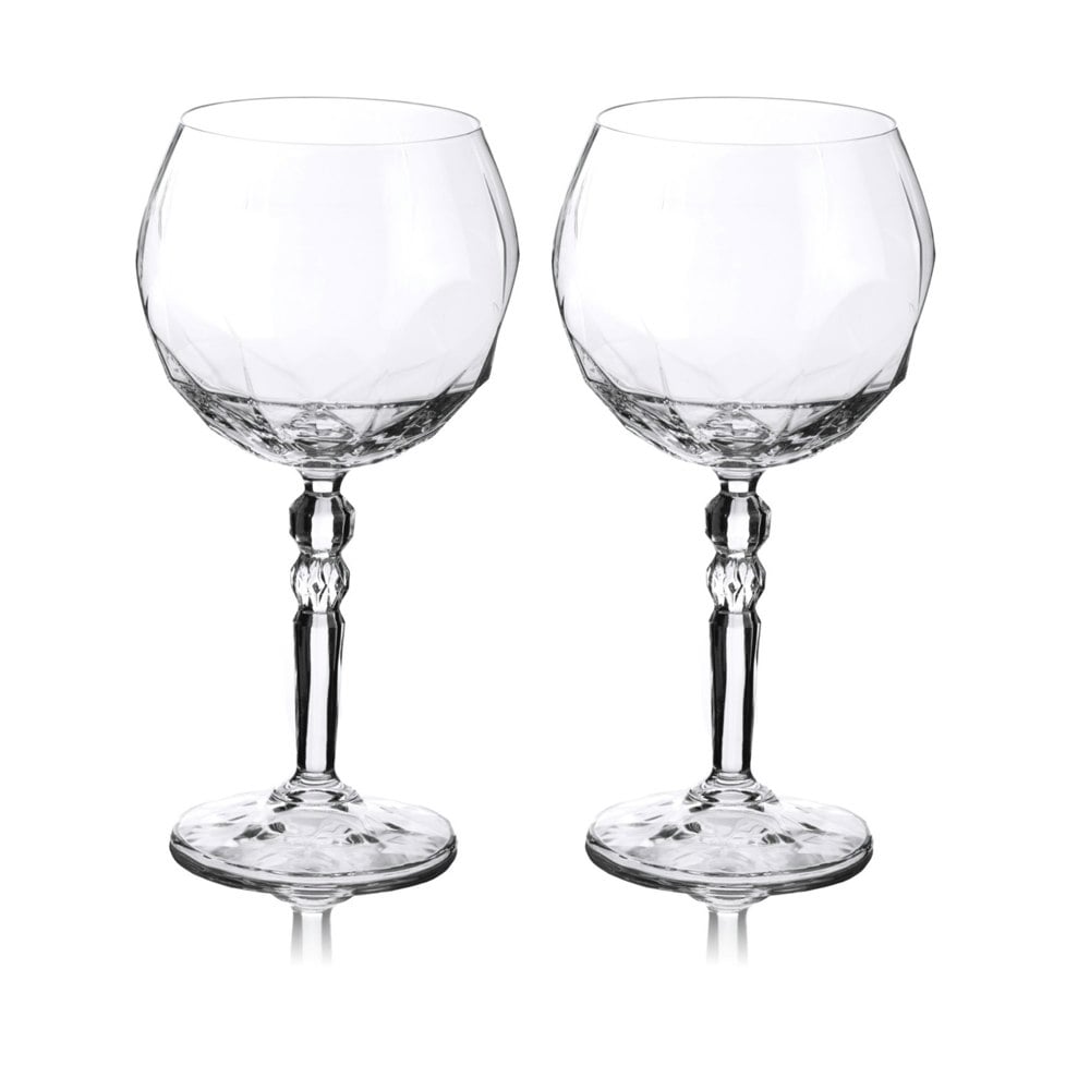 Diamante Mixologist Crystal Gin Glass - Set of 2