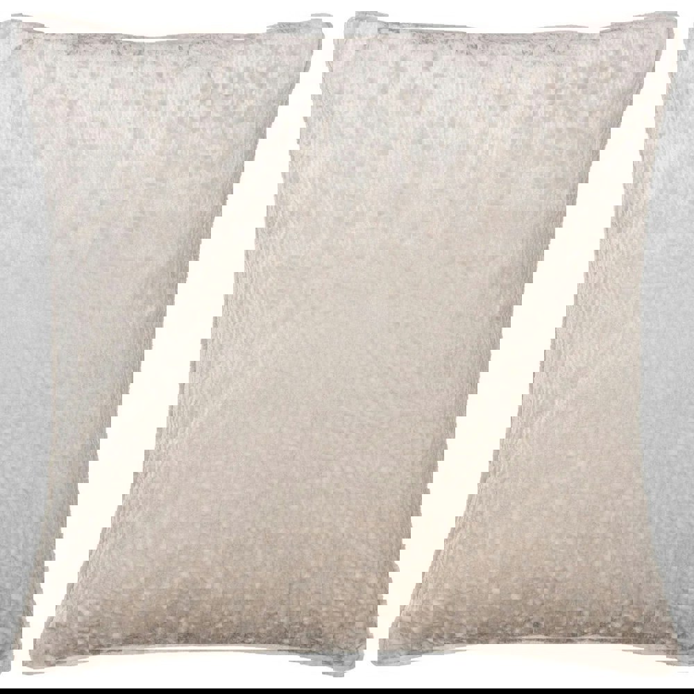 Paoletti Velvet Ripple Cushion Cover - Ivory