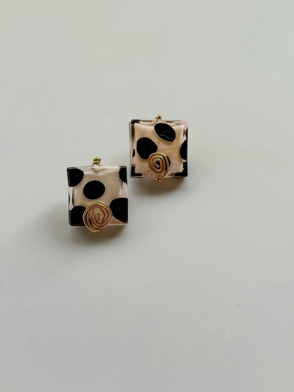 The C.Devil Stud Earrings - Gold