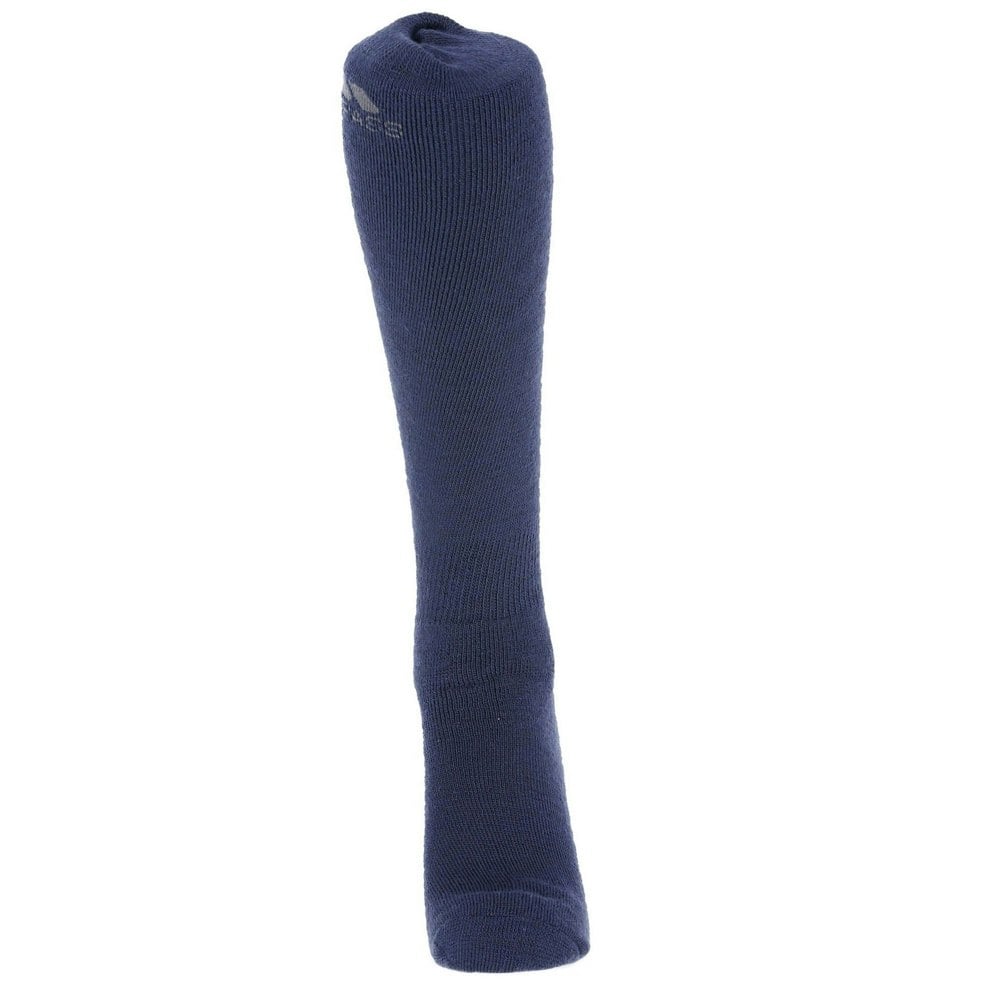 Trespass Adults Unisex Tech Luxury Merino Wool Blend Ski Tube Socks - Navy Blue