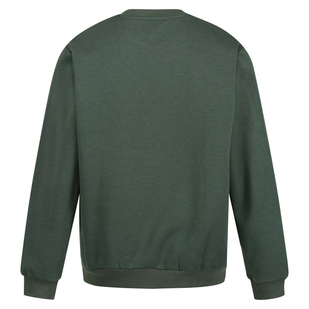 Regatta Mens Pro Crew Neck Sweatshirt - Dark Green
