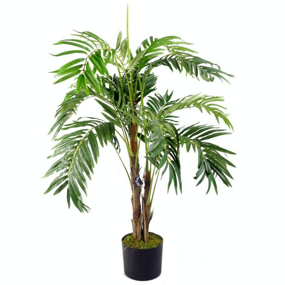 Leaf 120cm Leaf Design UK Large Realistic Artificial Palm Tree