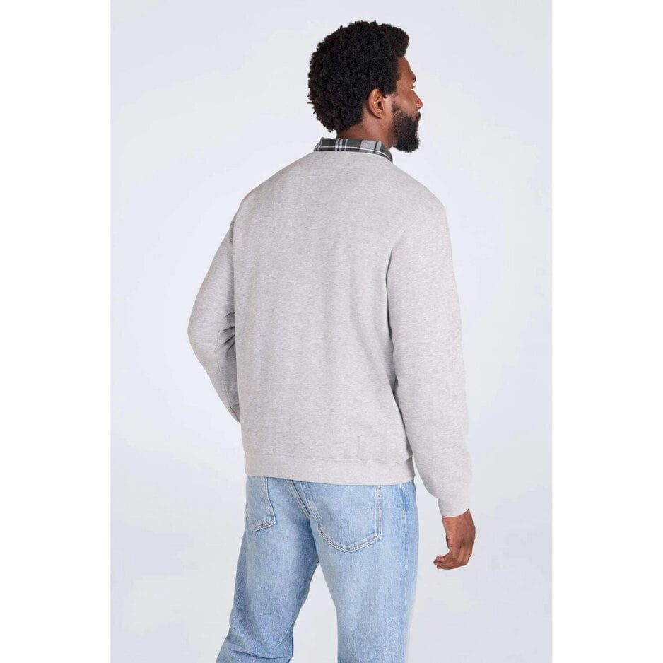 Mountain Warehouse Mens Cornwall Flag Sweatshirt - Grey