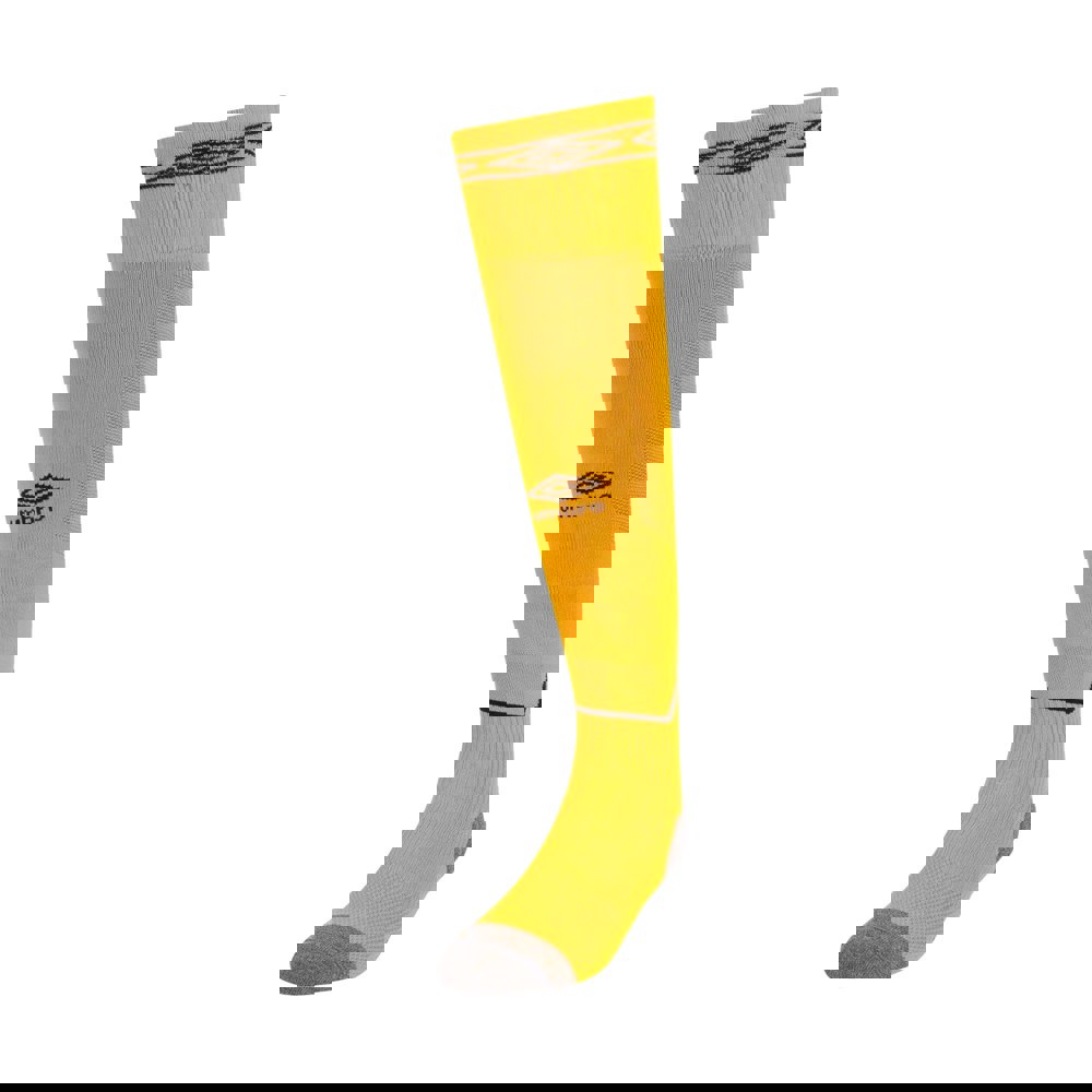Umbro Childrens/Kids Diamond Football Socks - Amber/Black