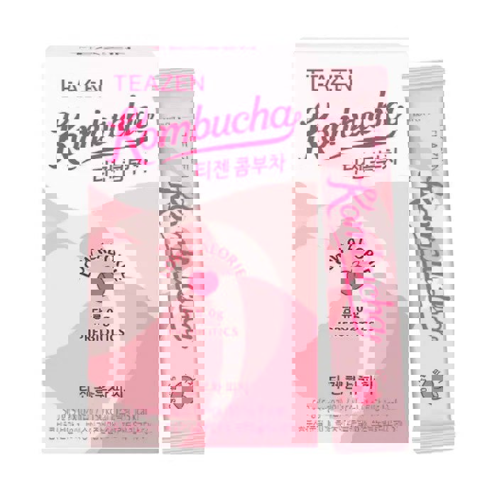 TEAZEN Kombucha Peach 10 sticks