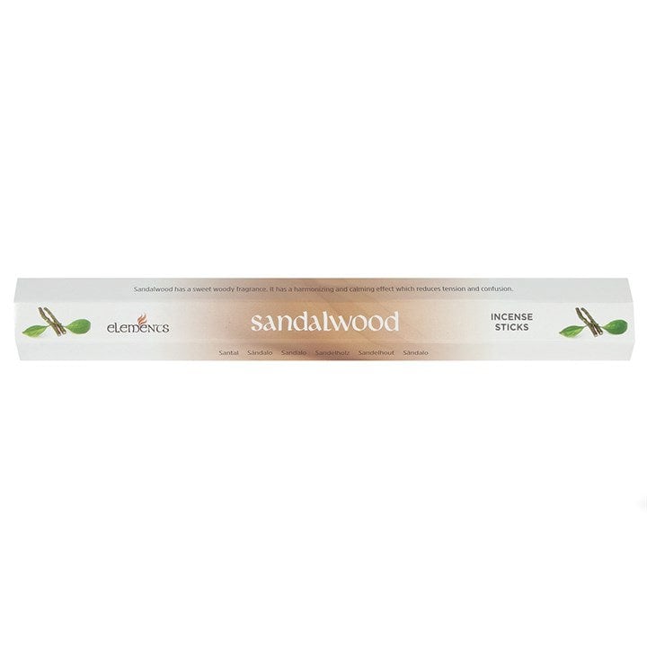 Serano Set of 6 Packets of Elements Sandalwood Incense Sticks