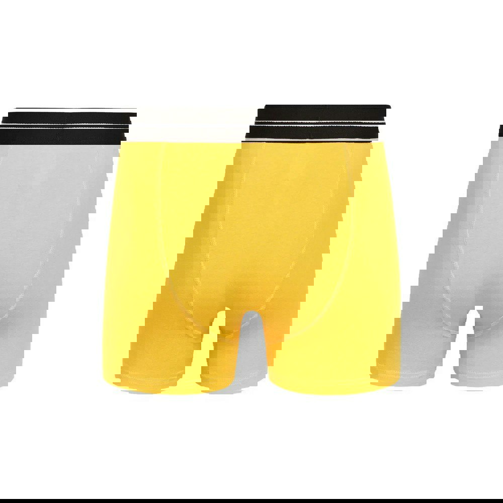 Crosshatch Mens Hexter Boxer Shorts (Pack Of 2) - Yellow