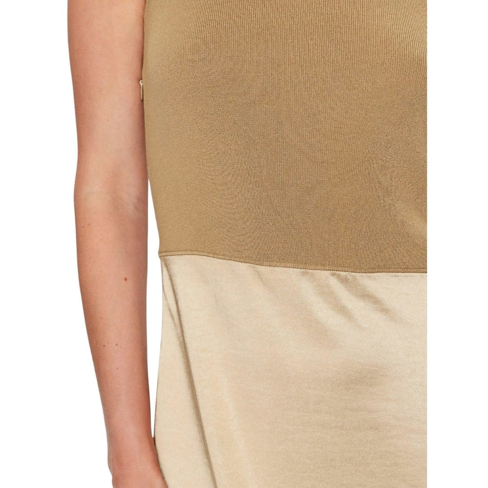Boss Womens/Ladies Flaurelia Knitted Dress - Beige