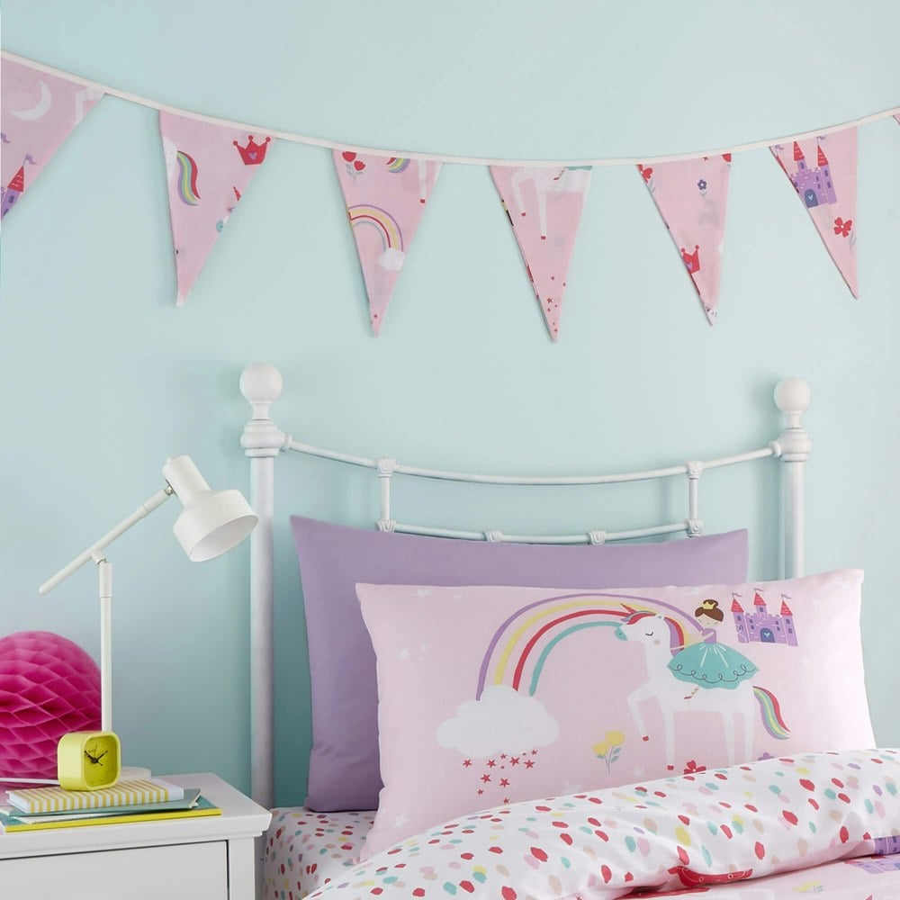 Castle Unicorn Bunting Bunting - Happy Linen Company