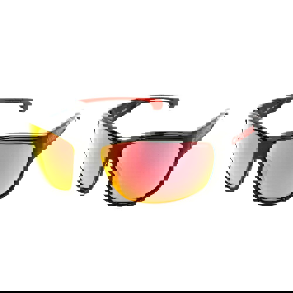 Carrera CARDUC 002/S 00A4 UZ Red Black / Red Multilayer Sunglasses One Size