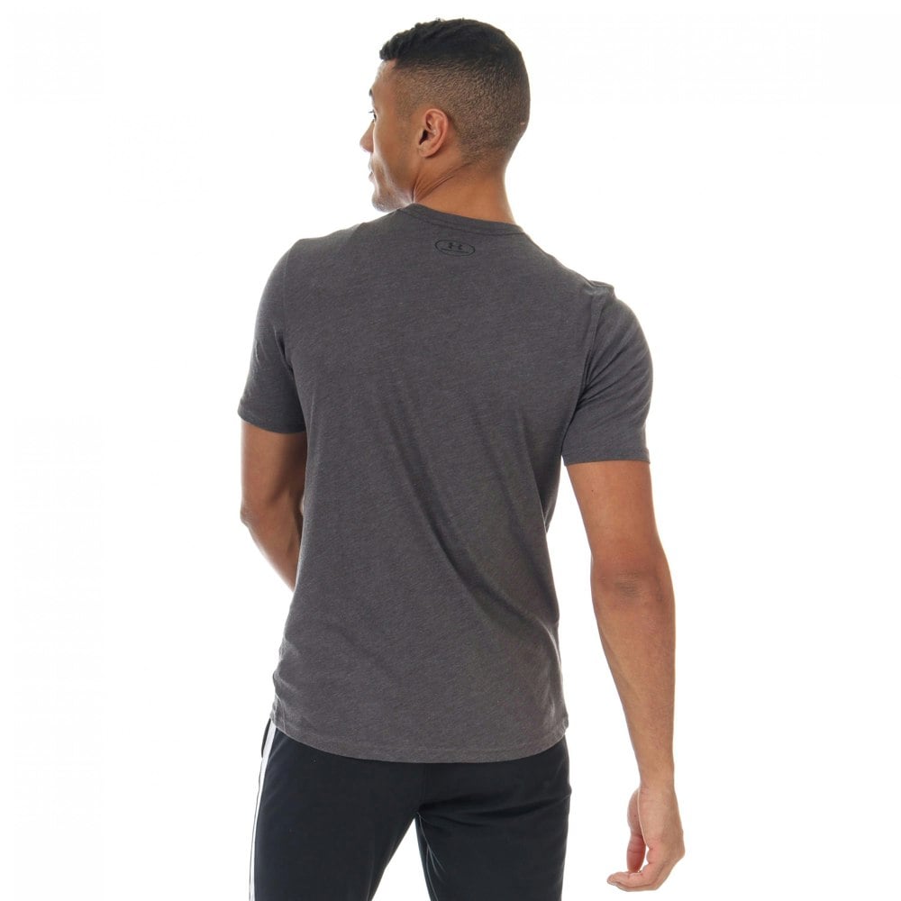 Under Armour Mens Sportstyle Short-Sleeved T-Shirt - Charcoal