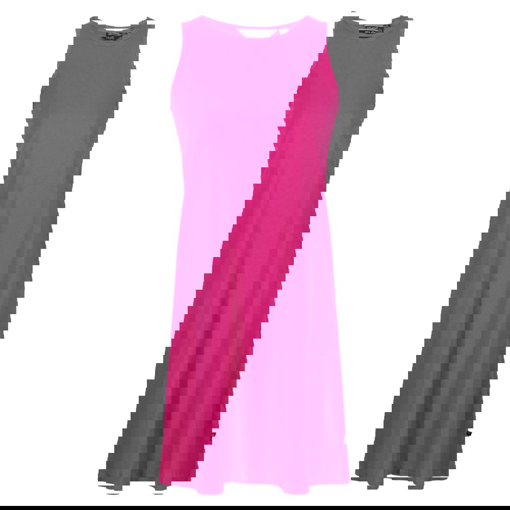 Regatta Women's Kaimana Plain Swing Dress - Fuchsia
