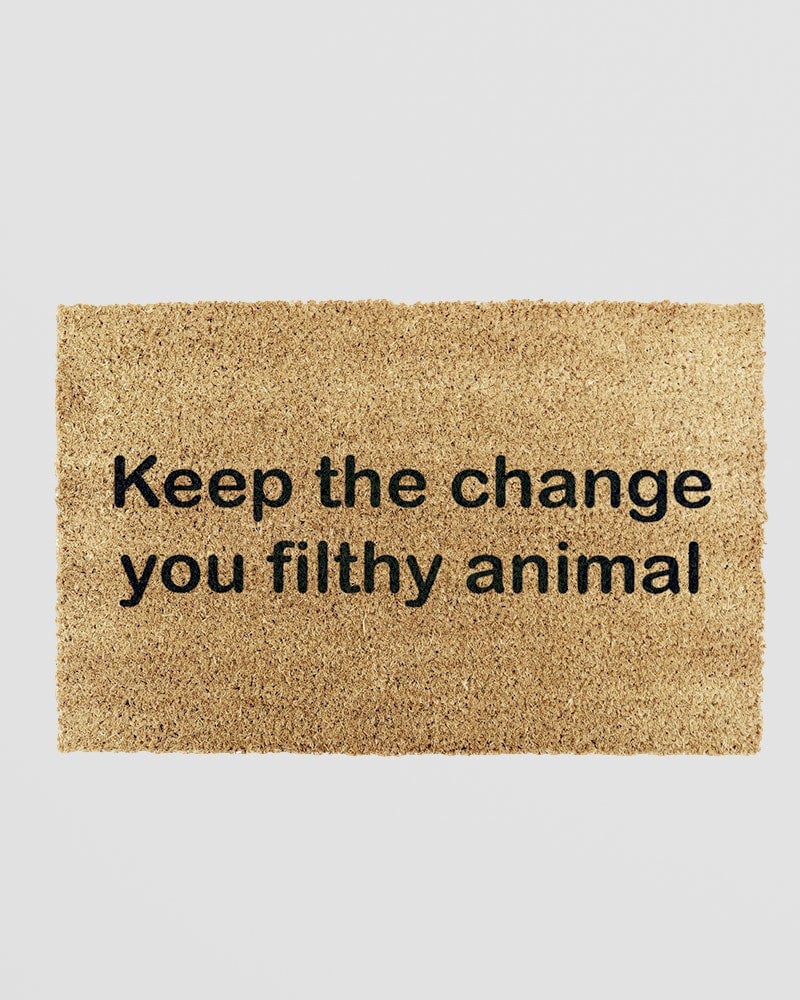 Keep The Change Doormat