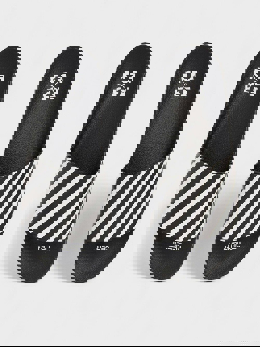 Off - White Diag Slider Black White - Supplied FashionOff White