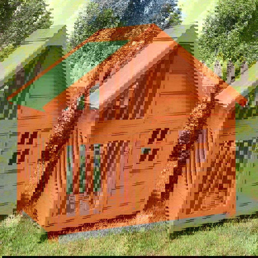 Berkfield Dog Kennel Brown 96x60.5x87 cm Solid Wood Pine