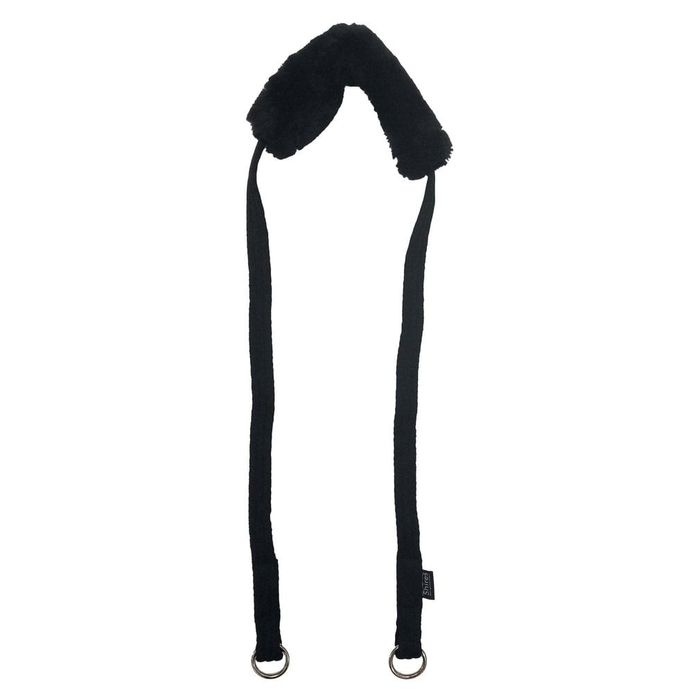 Shires Leather Horse Lunging Adapter - Black