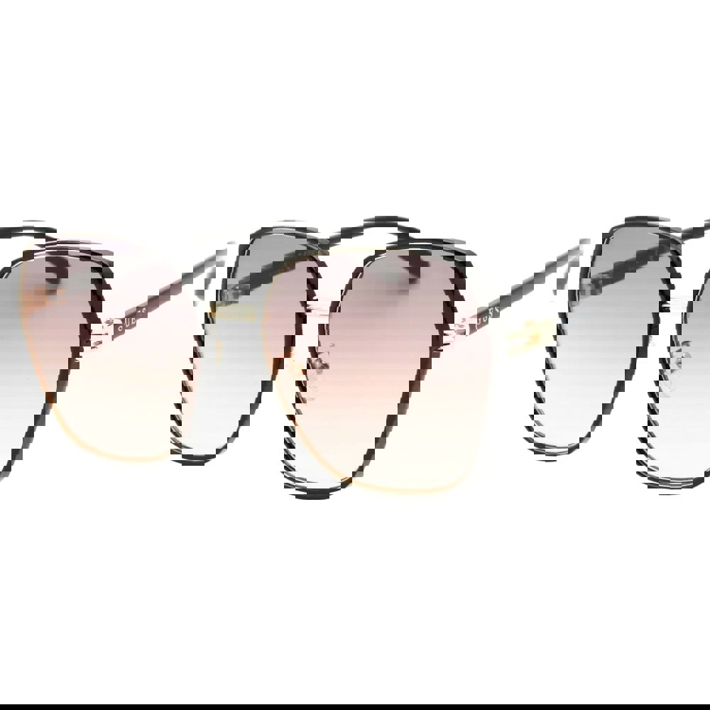 Guess GF0407 01B Shiny Black Sunglasses 59/17/145