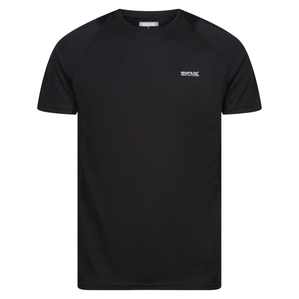 Regatta Mens Virda IV T-Shirt - Black