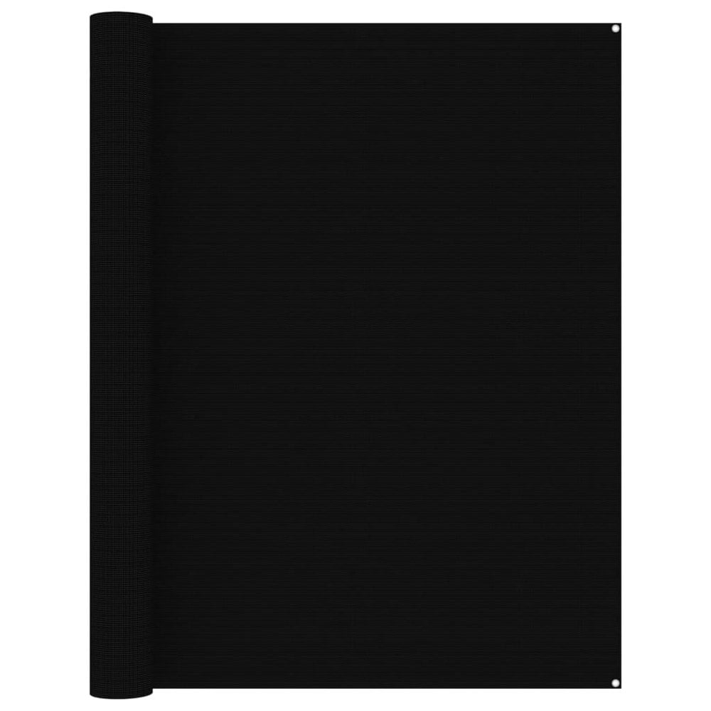 Berkfield Tent Carpet 250x500 cm Black