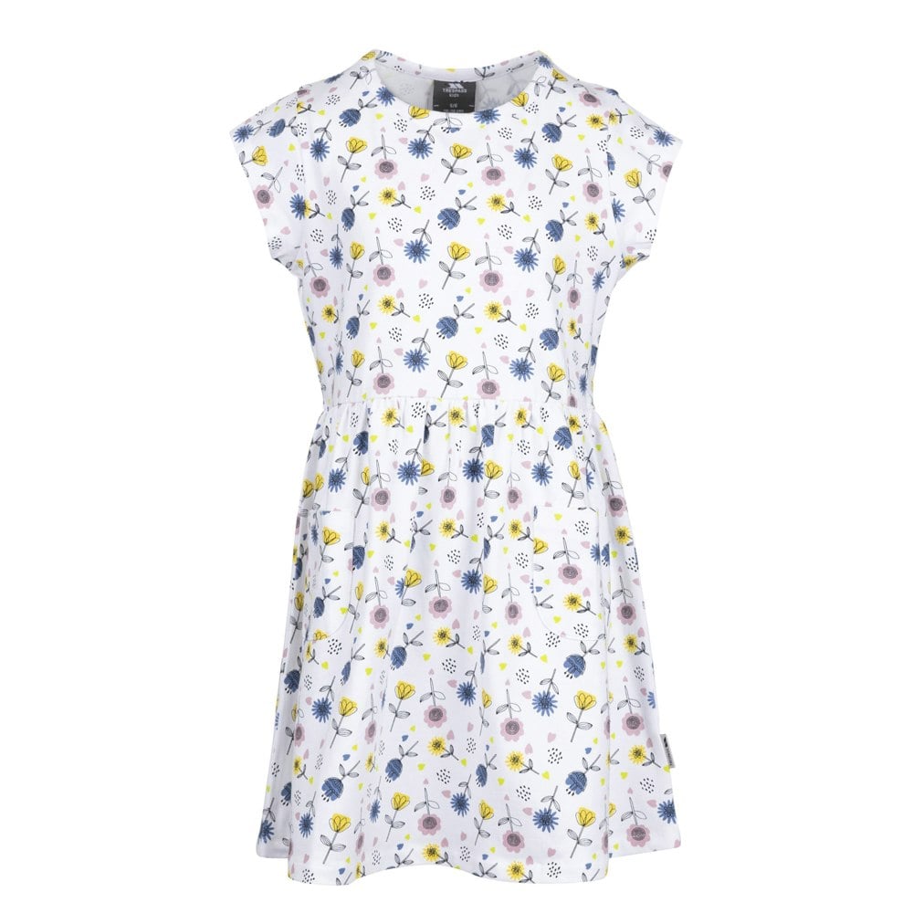Trespass Girls Happiness Dress - White