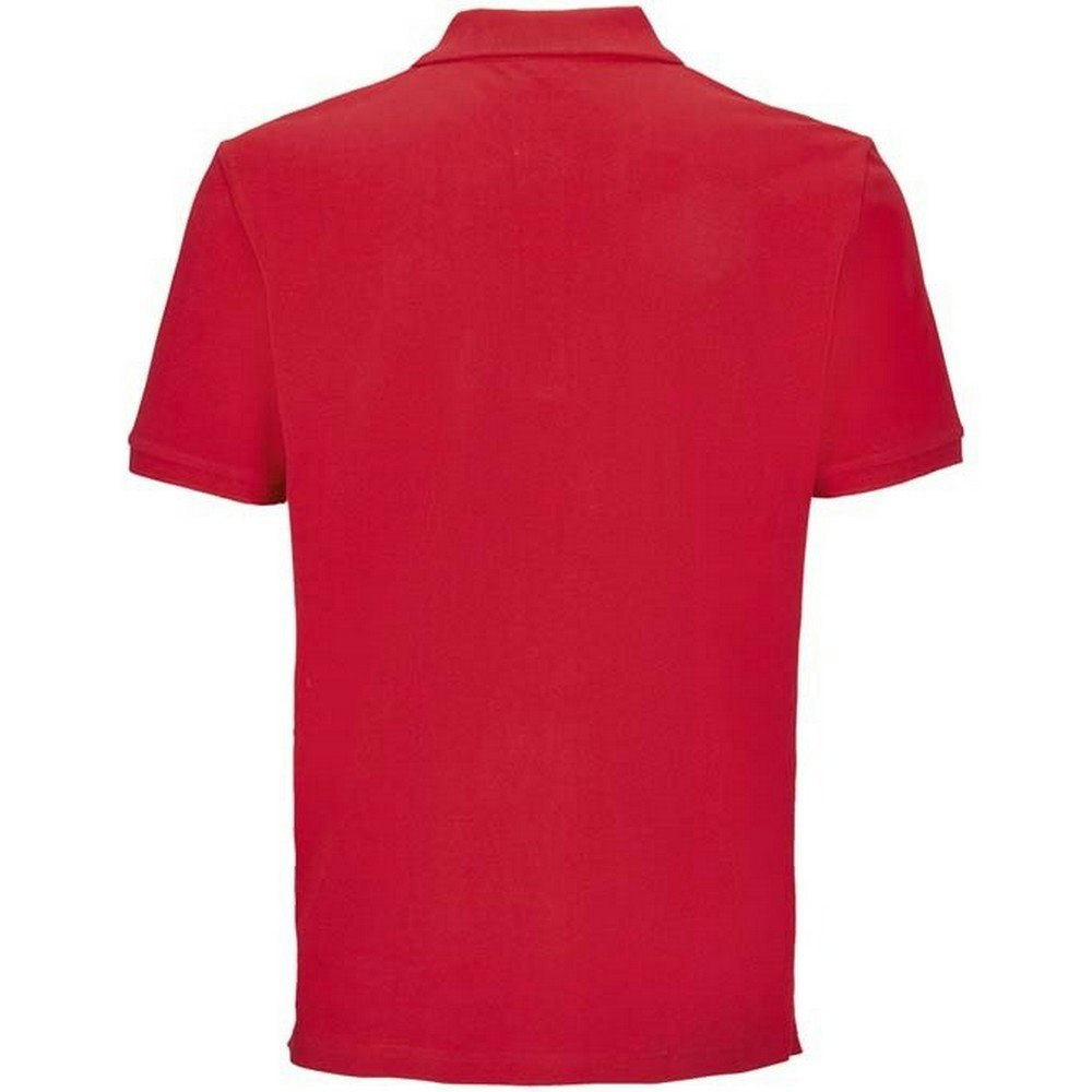 SOLS Unisex Adult Pegase Pique Polo Shirt - Bright Red