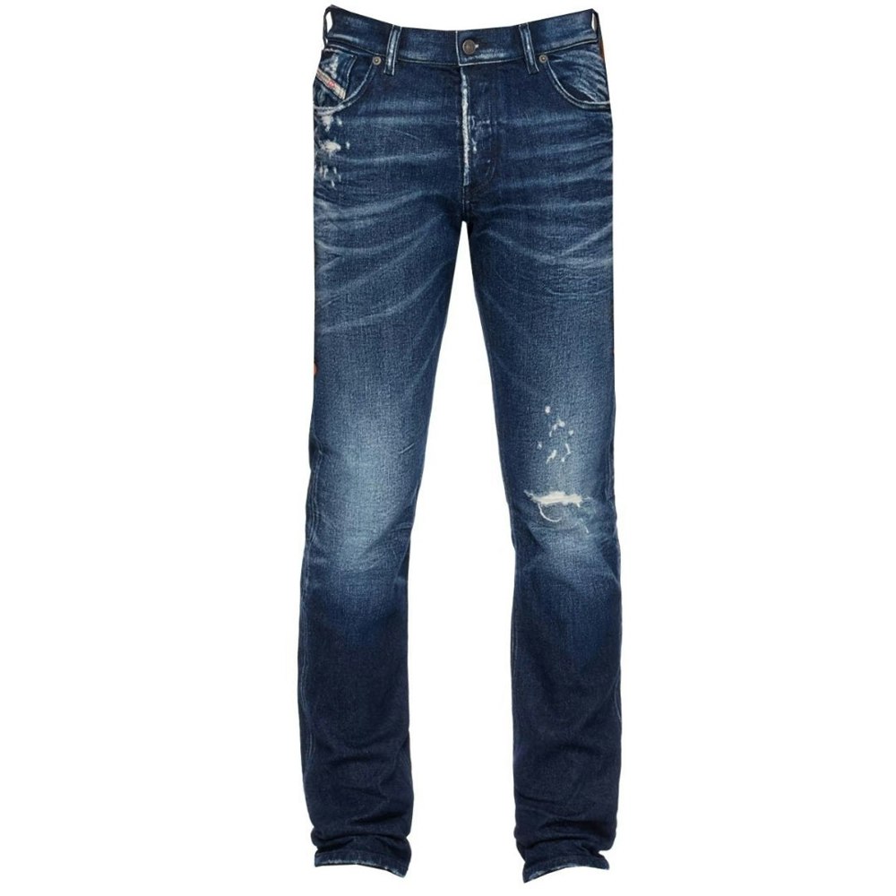 Diesel D-Sark Dark Blue Desroyed Deinforced Jeans W32 / 30L